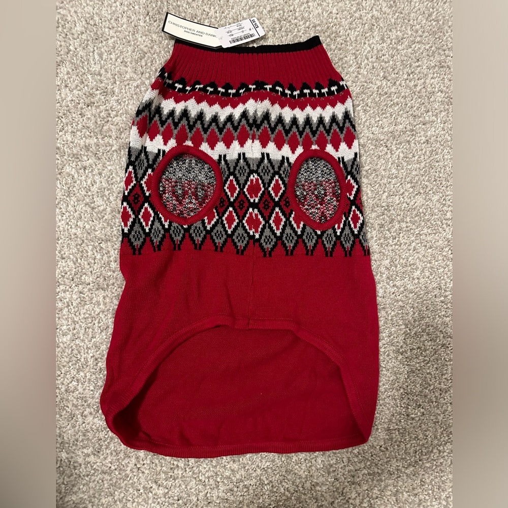 Christopher & Banks Dog‎ Sweater-Size L